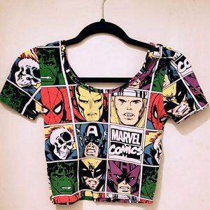 Marvel Crop Top